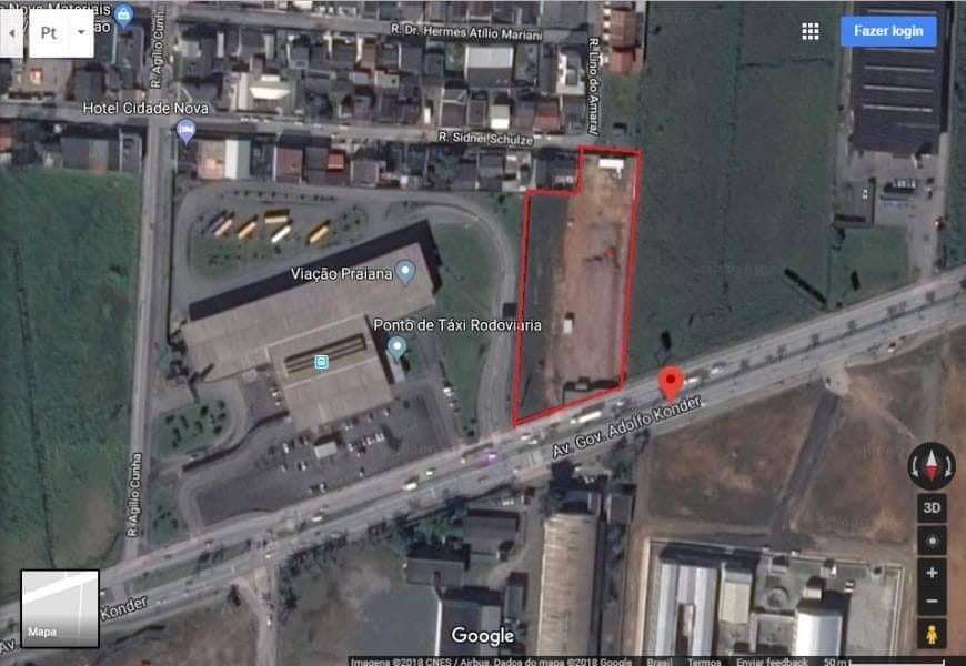 Foto 1 de Terreno à venda, 6.840,06 m² por R$ 16.000.000 - Cidade Nova - Itajaí/SC