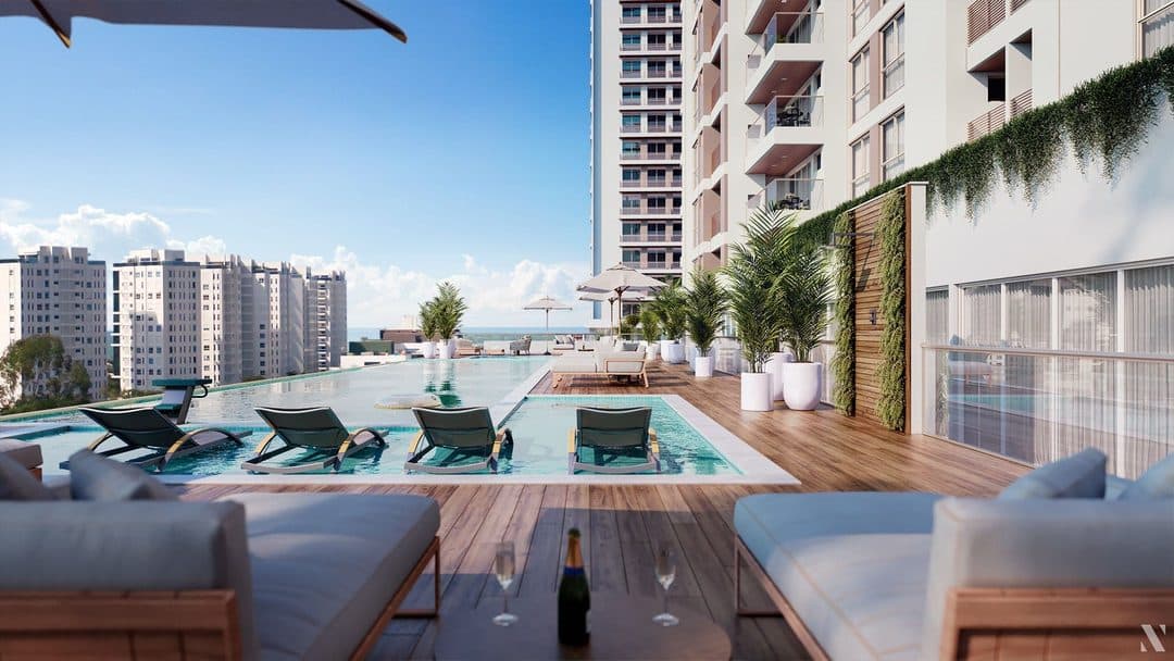 Foto 7 de Apartamento 2 suítes à venda · Praia Brava, Itajaí · Lotisa Torres da Brava - Sirena