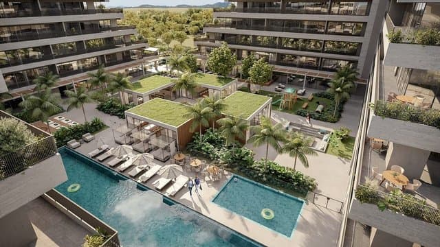 Foto 7 de Apartamento 1 suite + piscina privativa à venda, 100m² Viva Park, Porto Belo, SC